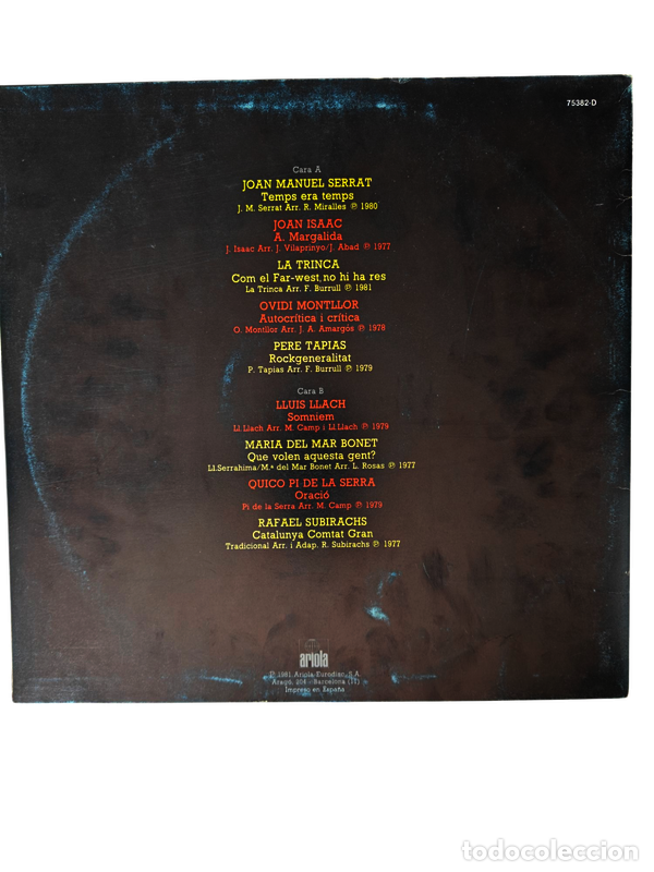 Discos de vinilo: VIN3047 Junts VINILO SEGUNDA MANO - Foto 2