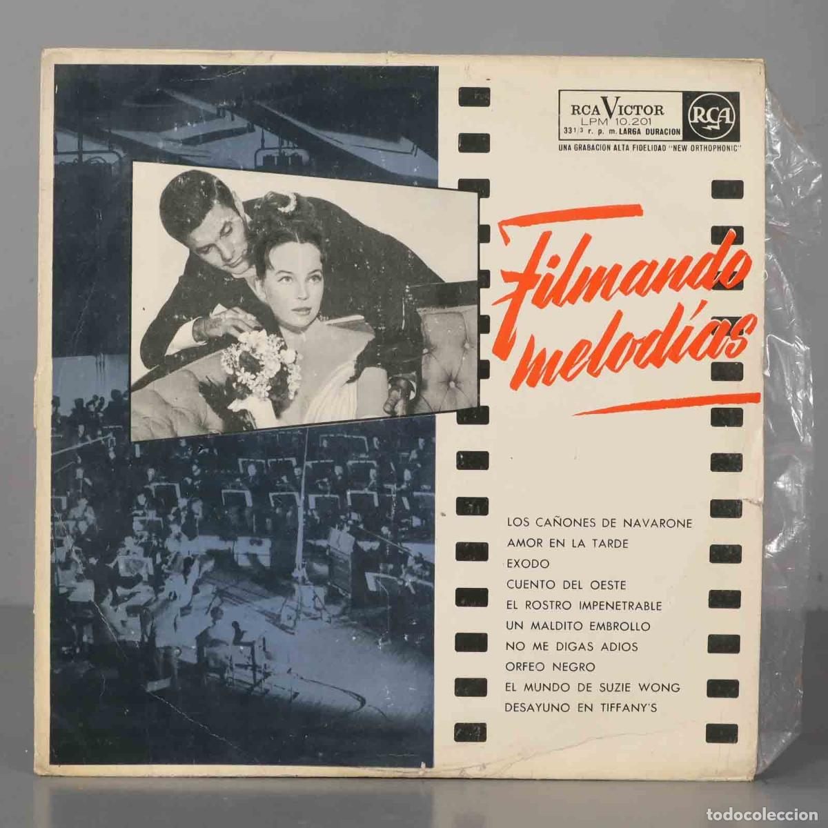 Discos de vinilo: LP. Various &ndash; Filmando Melod&iacute;as - Foto 1