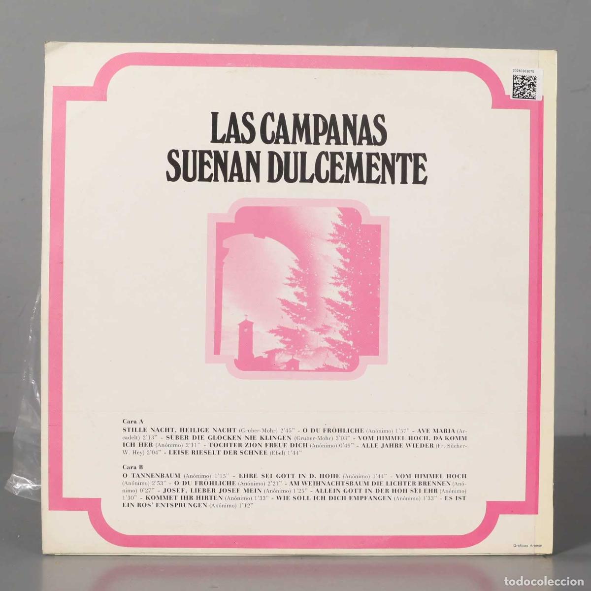 Discos de vinilo: LP. LAS CAMPANAS SUENAN DULCEMENTE - Foto 2