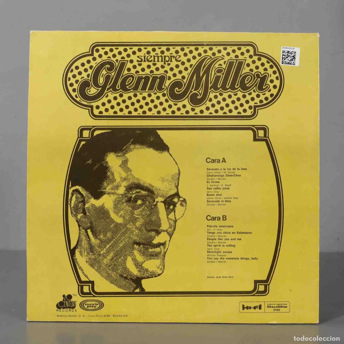 Discos de vinilo: LP. Glenn Miller &ndash; Siempre Glenn Miller - Foto 2