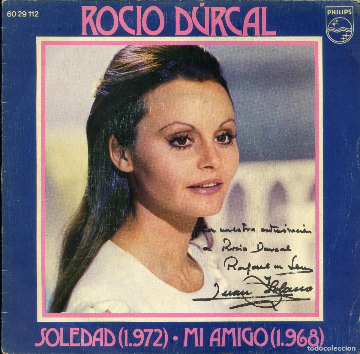 Discos de vinilo: ROC&Iacute;O DURCAL. Soledad / Mi amigo. - Foto 1