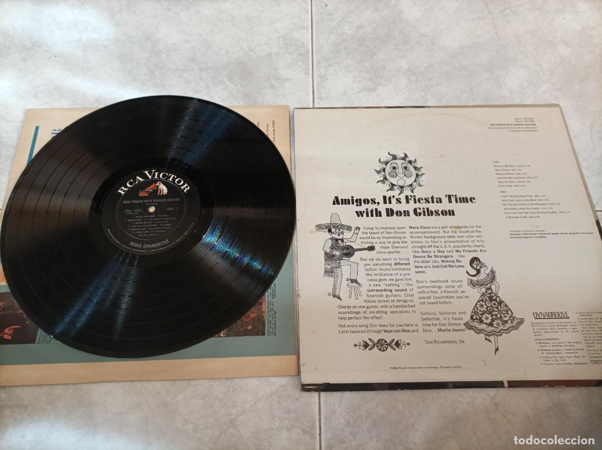 Discos de vinilo: Don Gibson lp spanish guitars - Foto 2