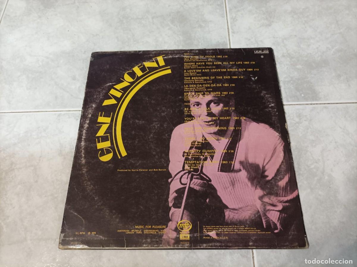 Discos de vinilo: Gene Vincent Lp inedit be bop a lula - Foto 2
