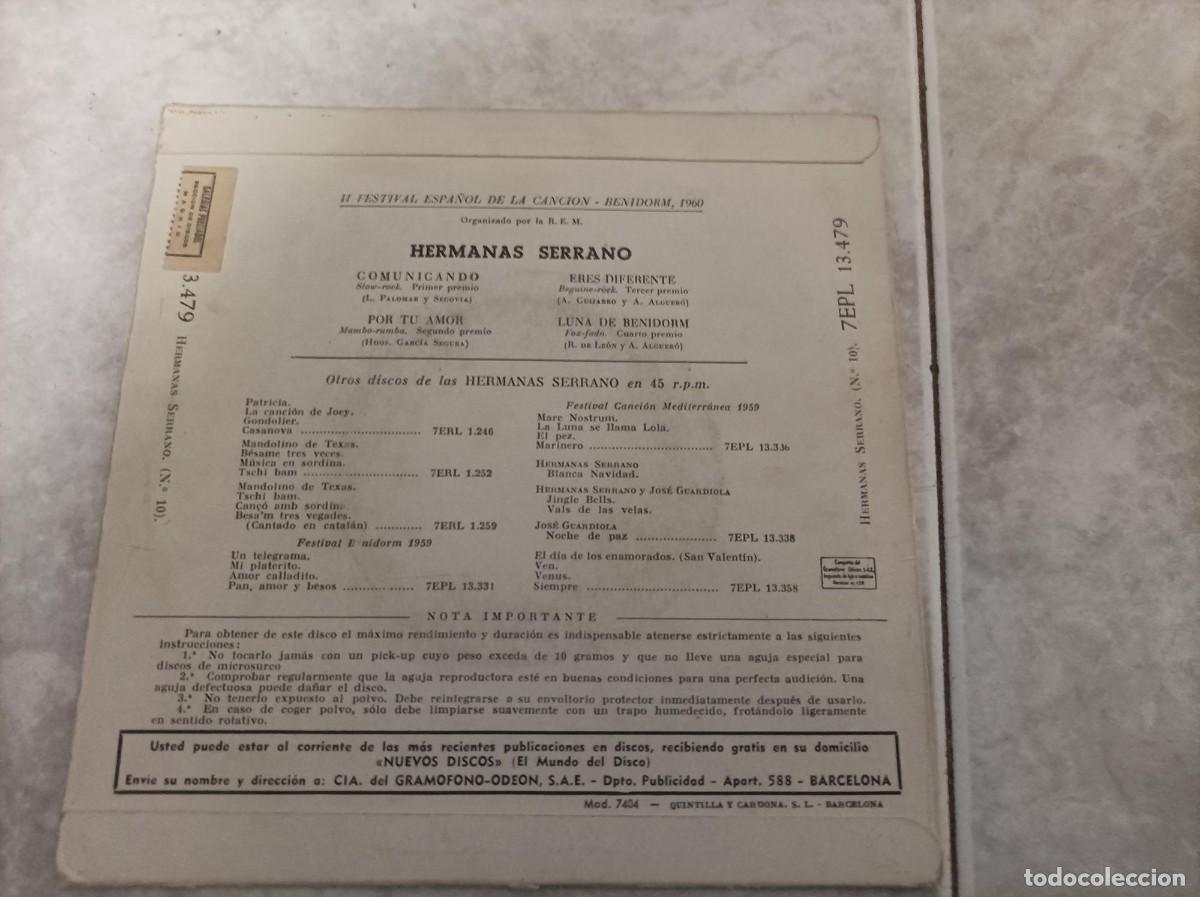Discos de vinilo: Hermanas Serrano -vinilo rojo- - Foto 2