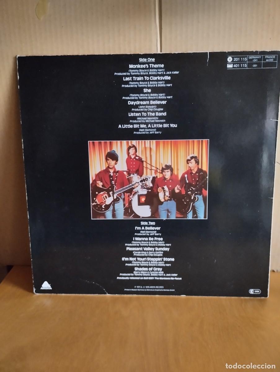 Discos de vinilo: THE MONKEES ----GREATEST HITS - Foto 2