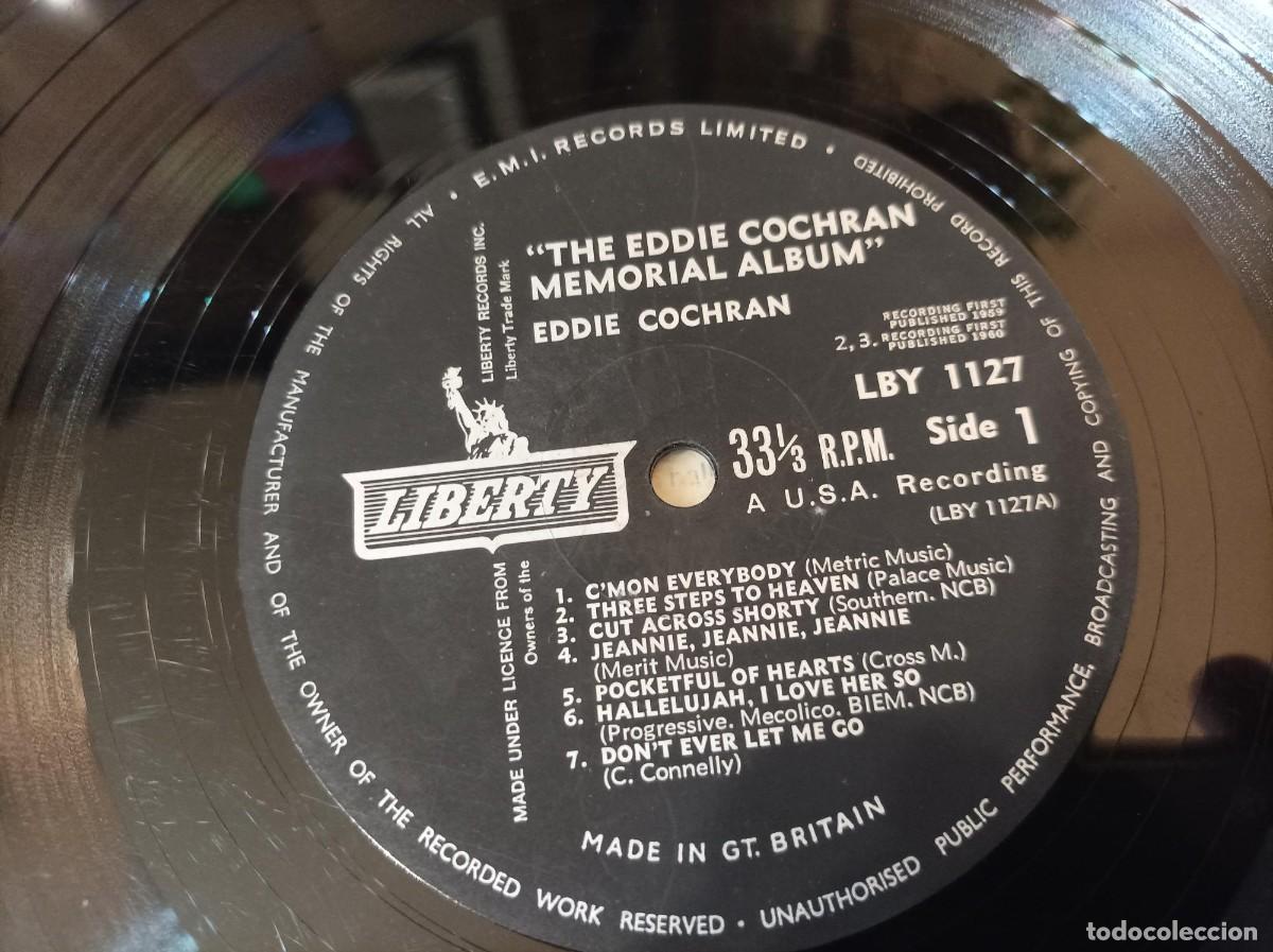 Discos de vinilo: Eddie Cochran lp original - Foto 3