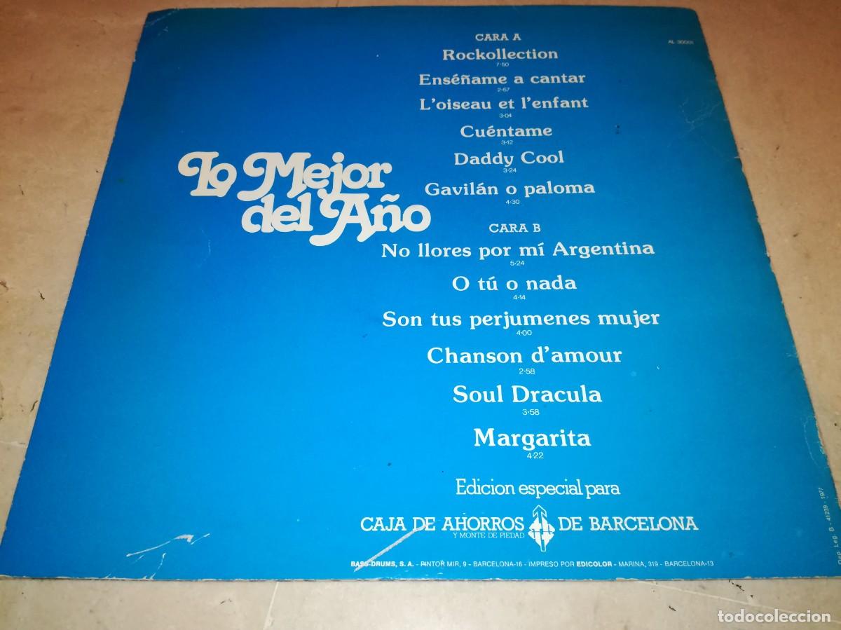 Discos de vinilo: LO MEJOR DEL A&Ntilde;O-ORIGINAL 1977 - Foto 2
