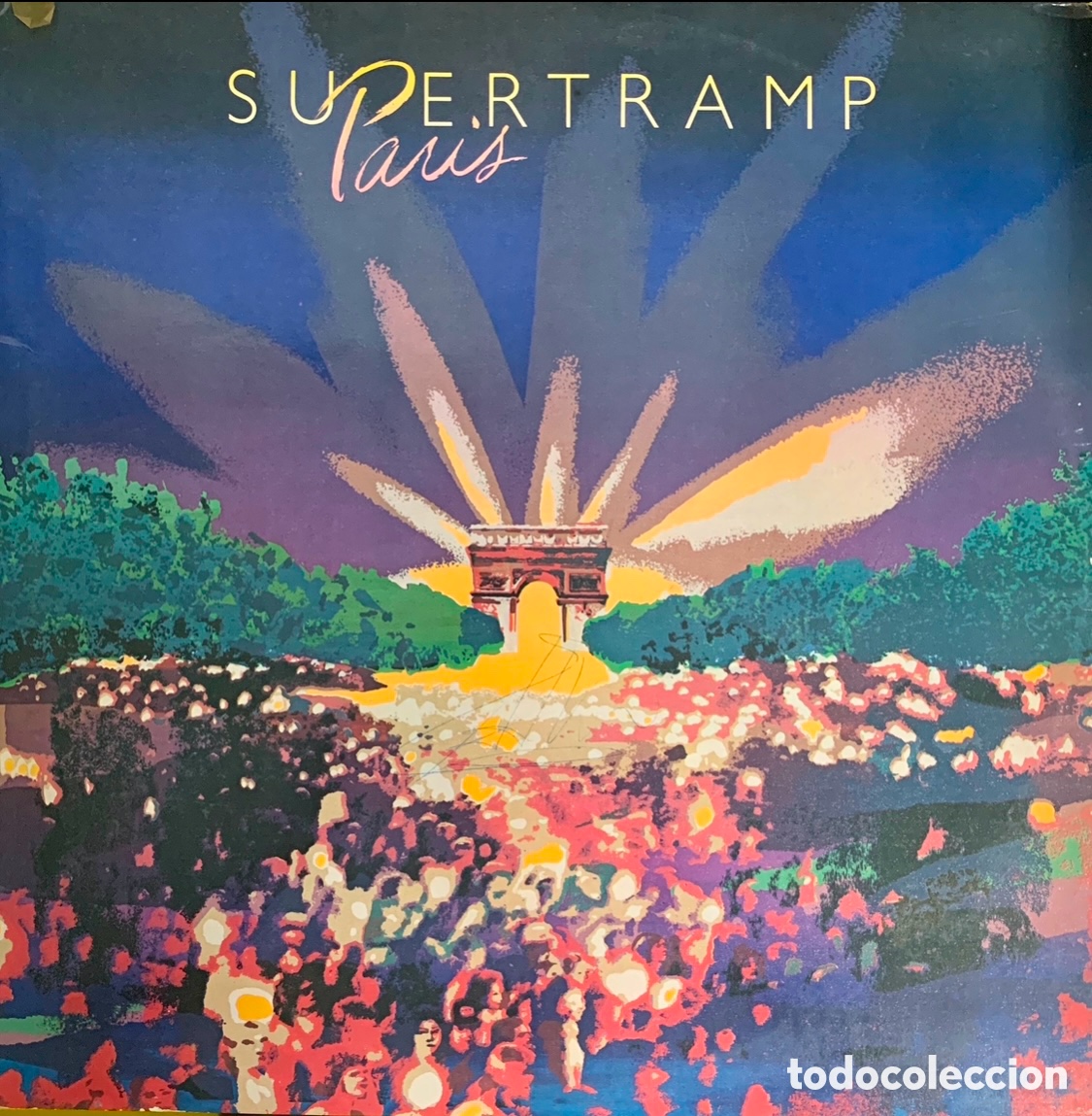 Discos de vinilo: Disco Vinilo 2LP. Supertramp. &ldquo;Par&iacute;s&rdquo;. 1980. - Foto 1