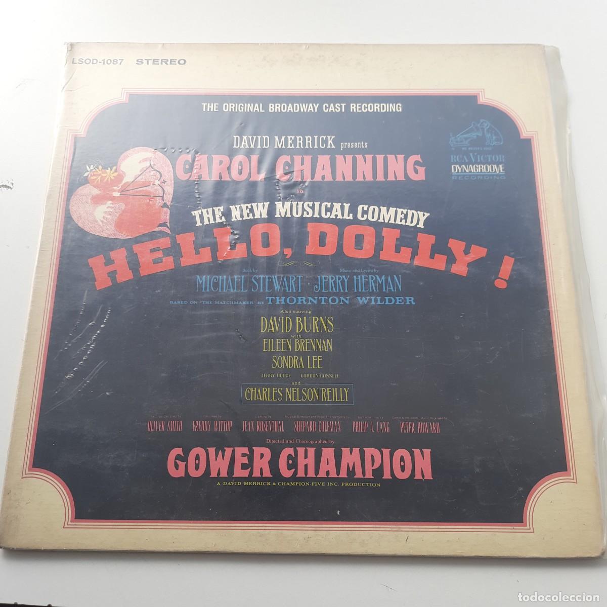 Discos de vinilo: David Merrick Presents Carol Channing - Hello, Dolly! (BSO) - Foto 1