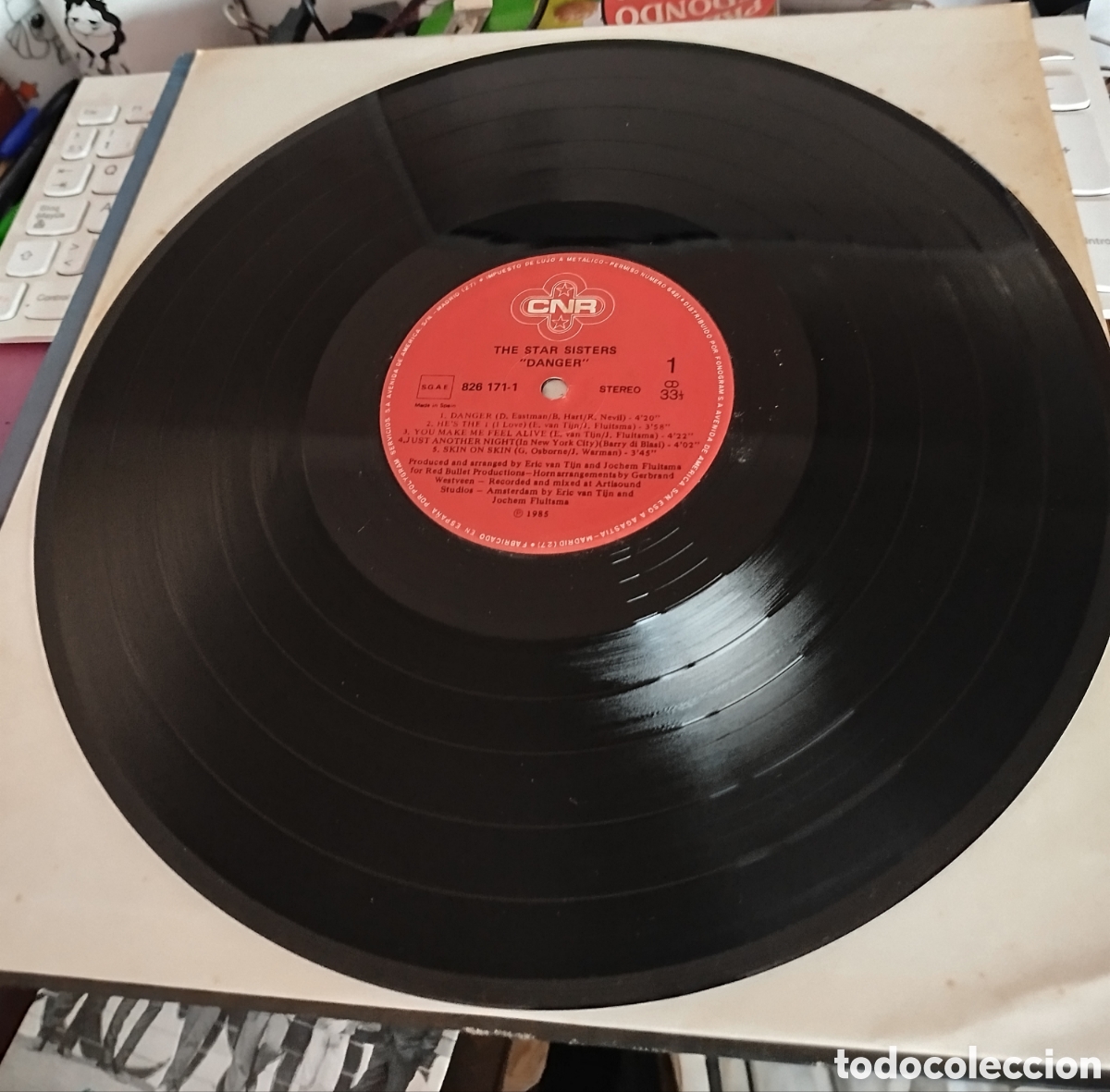 Discos de vinilo: The Star Sisters - Danger - Foto 2