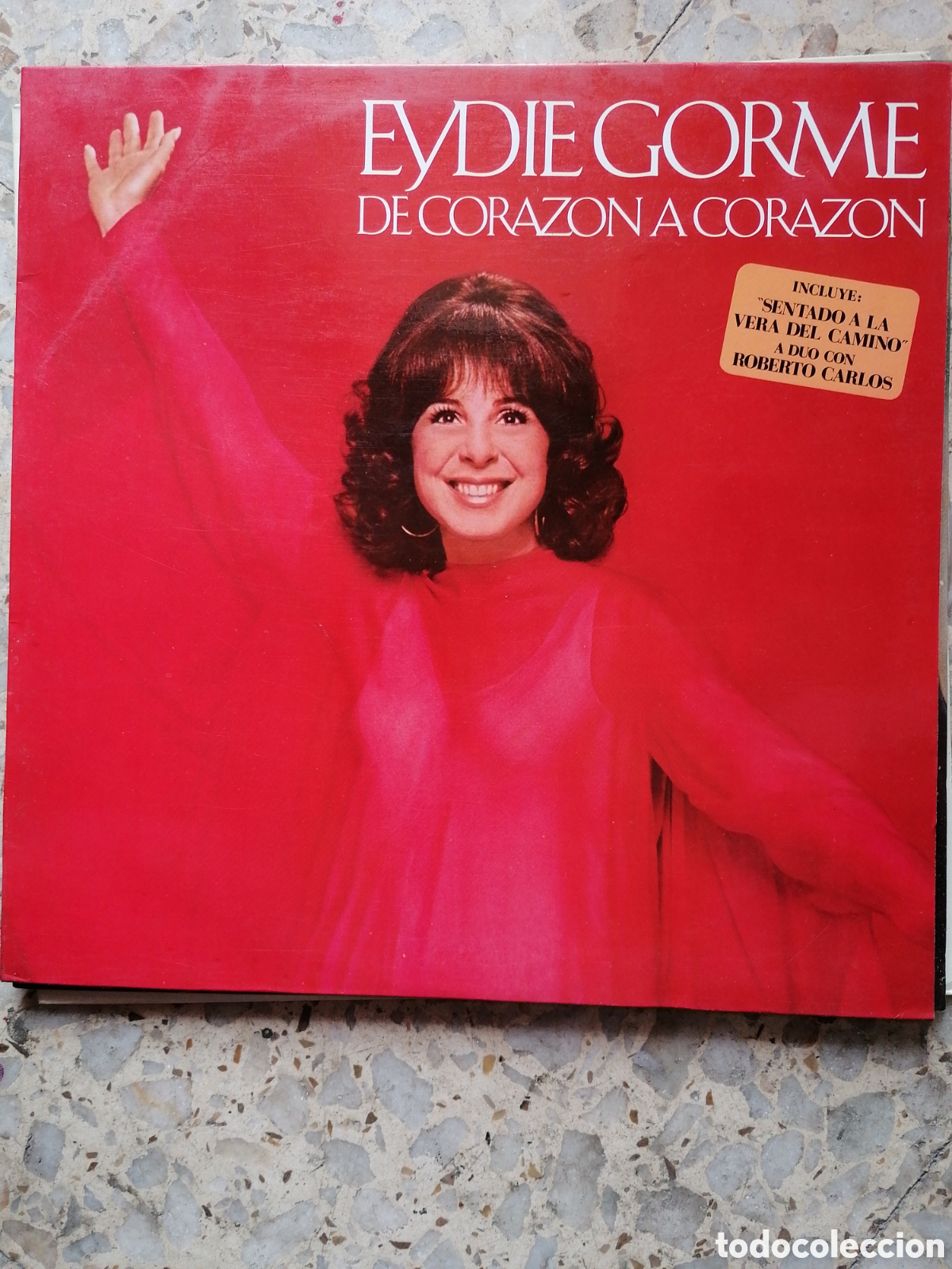 Discos de vinilo: LP EYDIE GORME DE CORAZON A CORAZON 1988 - Foto 1