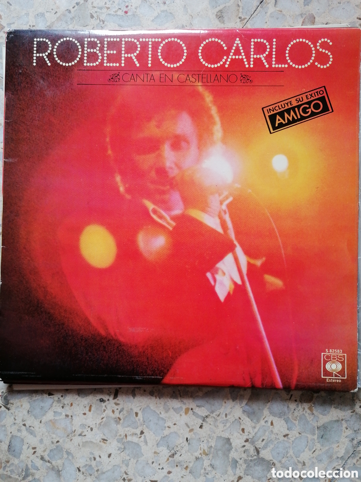 Disques de vinyle: LP ROBERTO CARLOS CANTA EN CASTELLANO AMIGO 1978