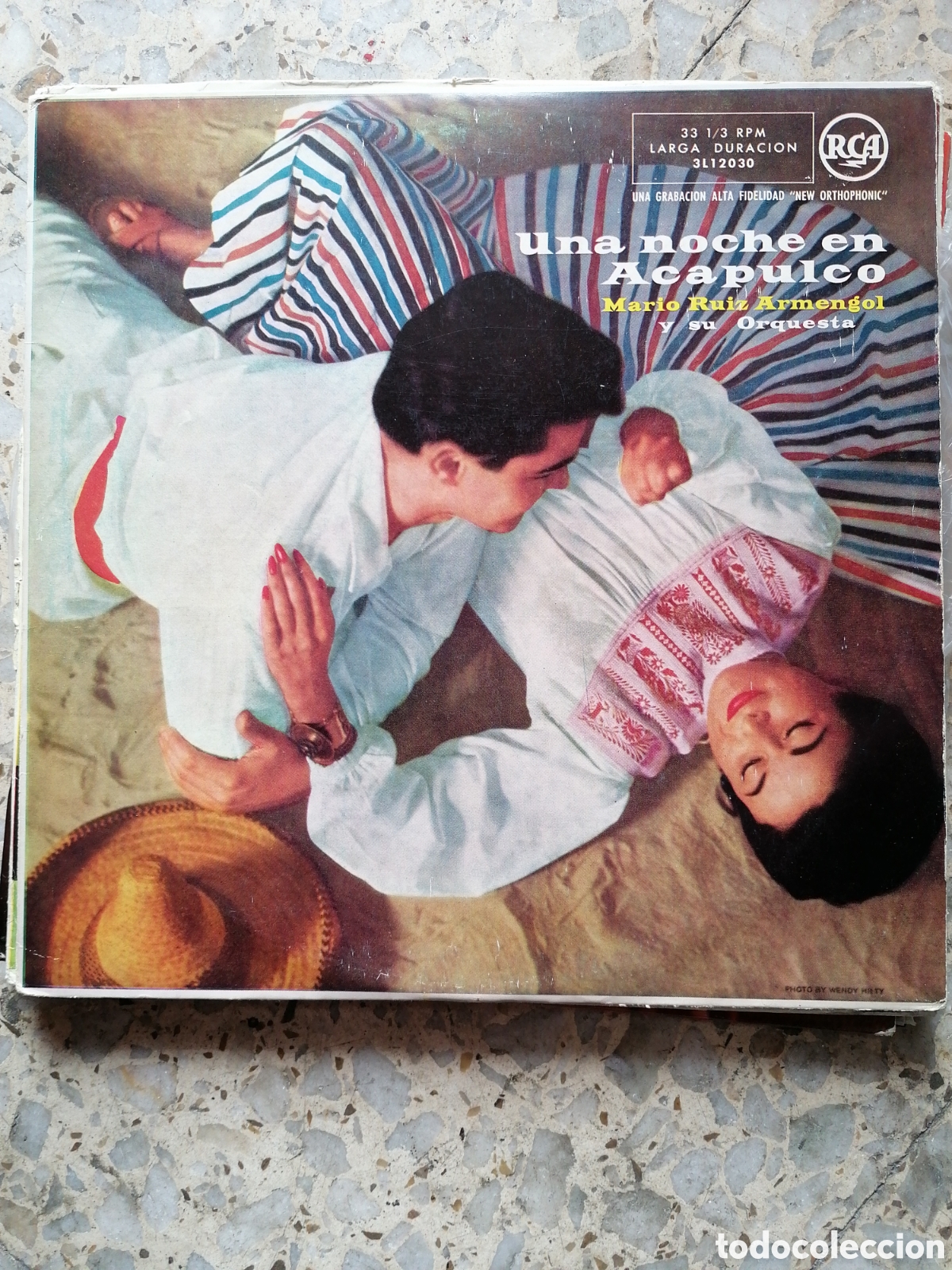 Disques de vinyle: LP UNA NOCHE EN ACAPULCO MARIO RUIS ARMENGOL