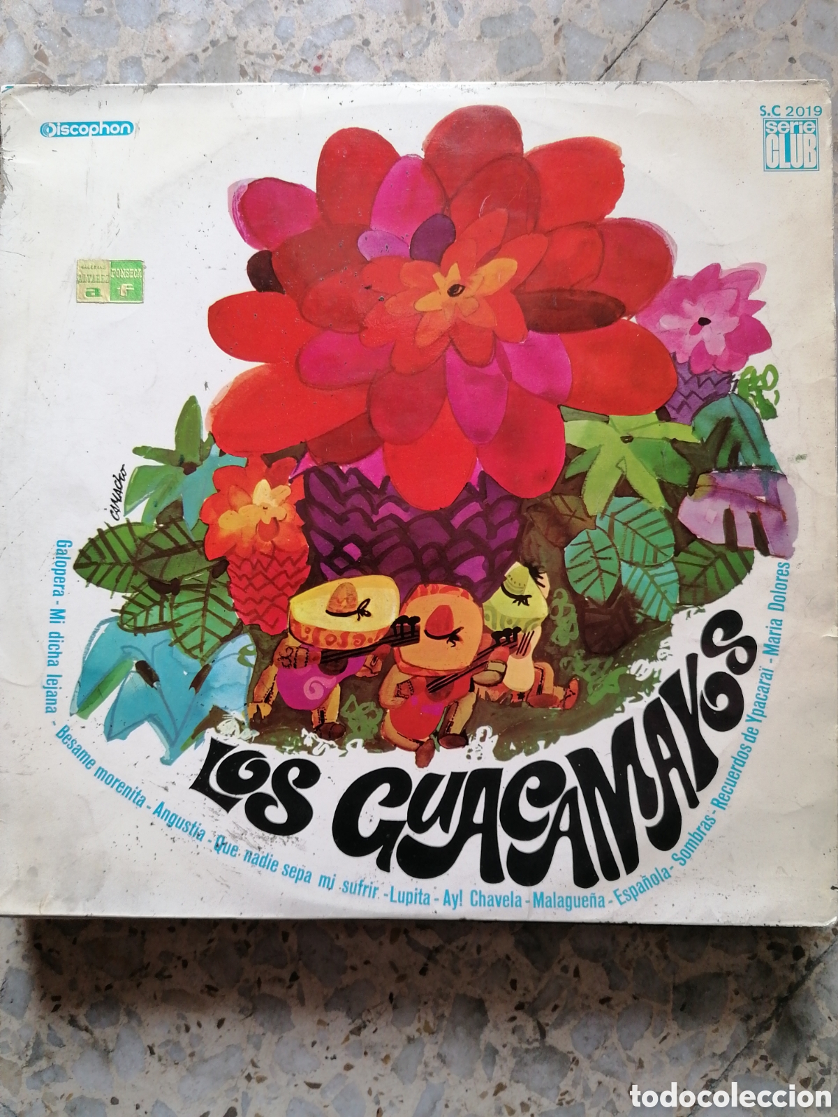 Discos de vinilo: LP LOS GUACAMAYOS 1967 - Foto 1