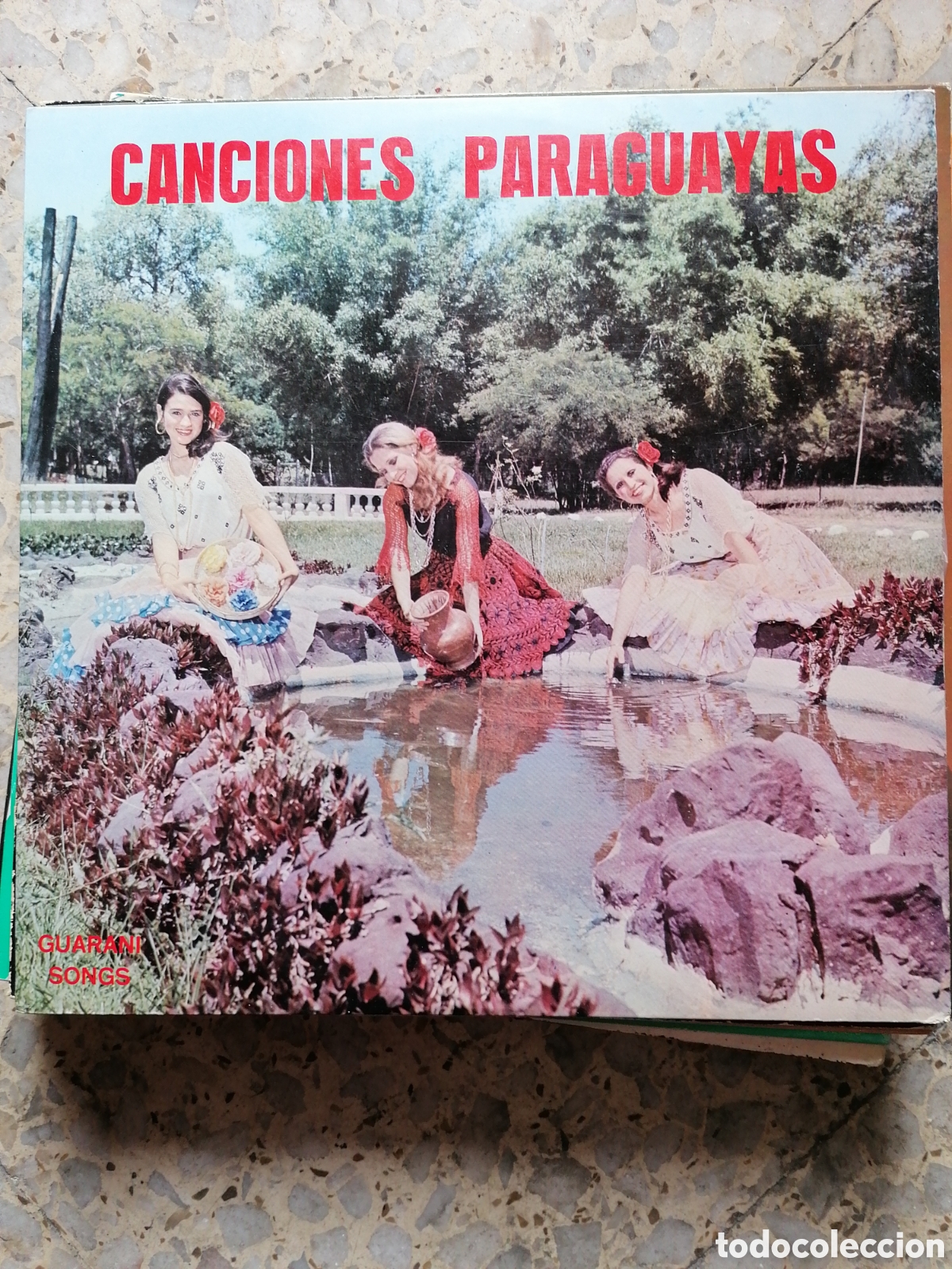 Vinyl records: LP LOS MAGNIFICOS RAMON ALVARENGA GUARANI SONGS CANCIONES PARAGUAYAS 1979