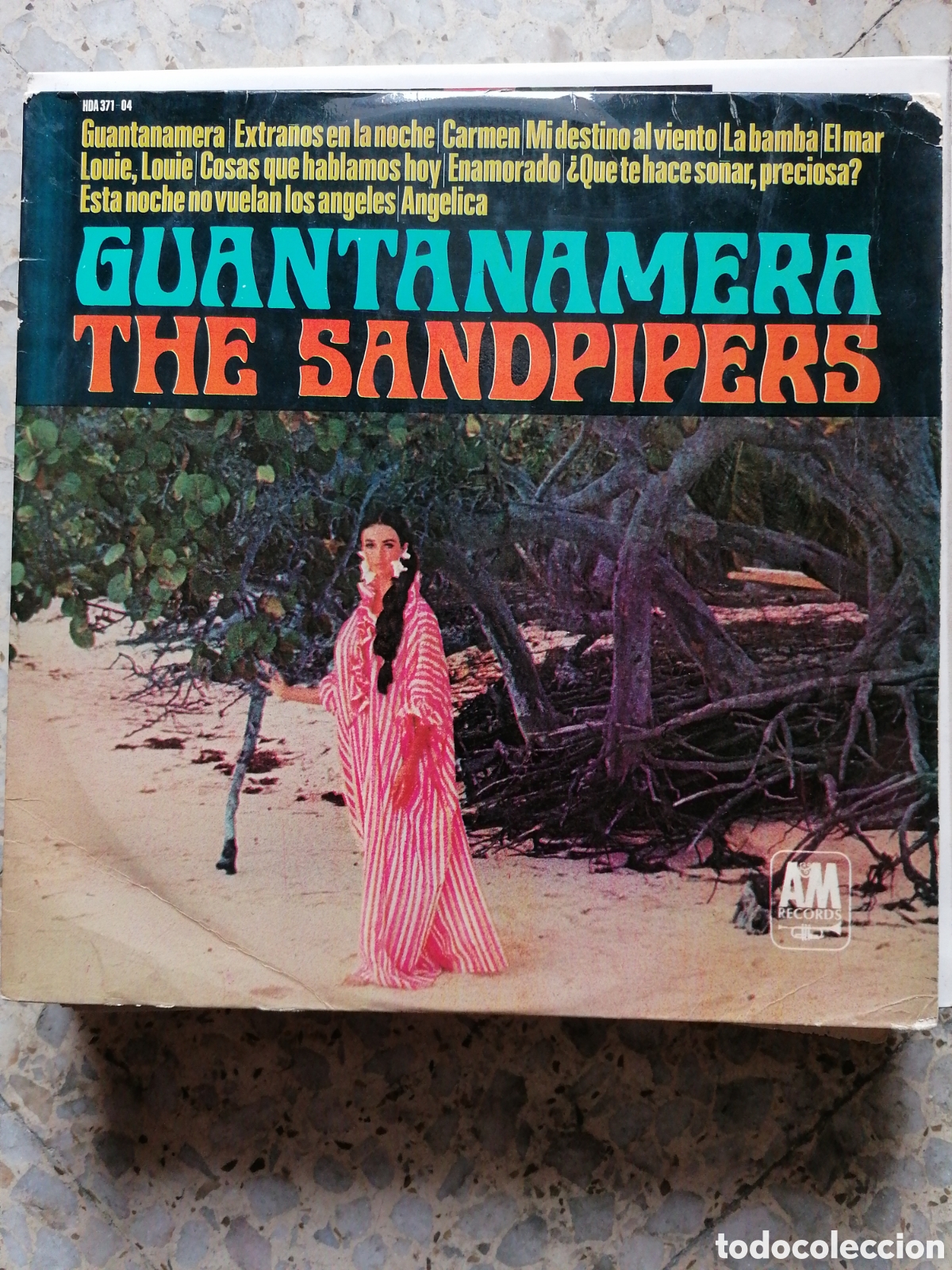 Discos de vinilo: LP GUANTANAMERA THE SANDPIPERS 1966 - Foto 1