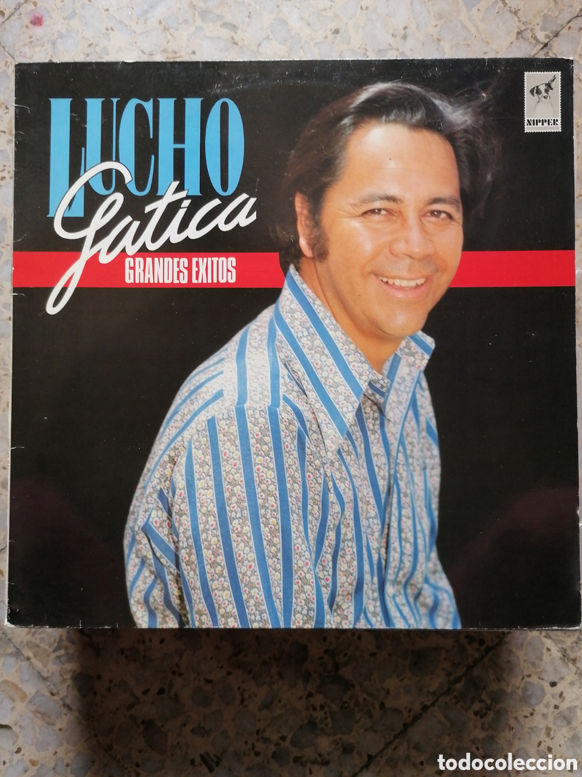 Discos de vinilo: LP LUCHO GATICA GRANDES EXITOS 1986 - Foto 1