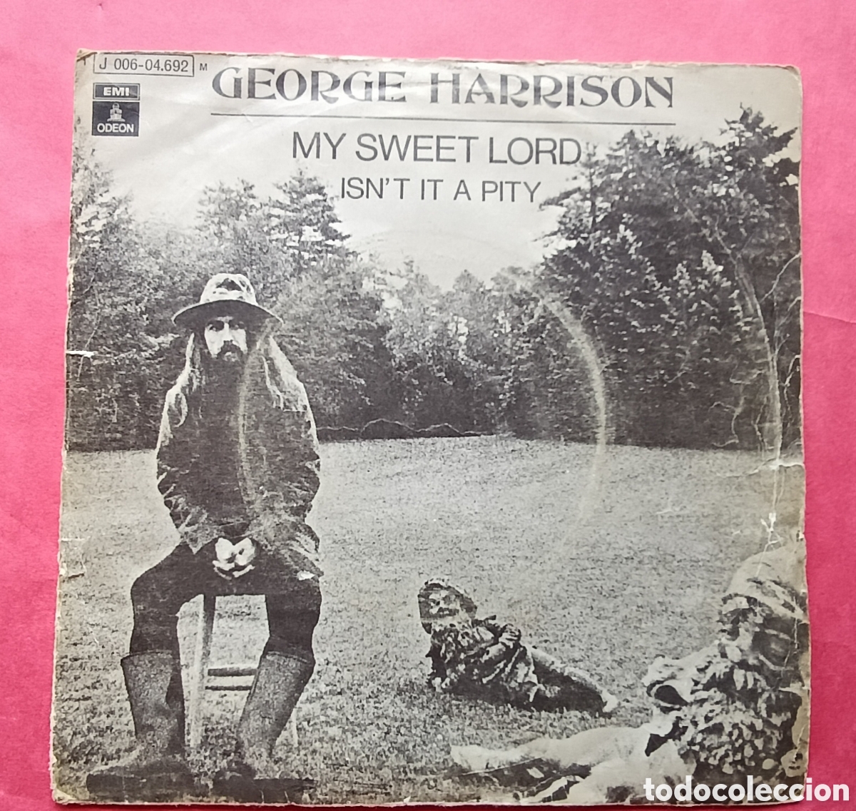 Discos de vinilo: George Harrison,- single ,- my sweet lord - Foto 1