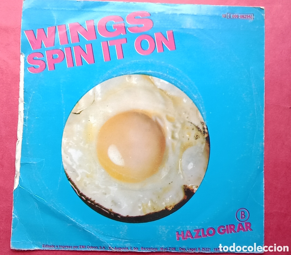 Discos de vinilo: Wings,- getting closer,- single,- 1979 - Foto 2