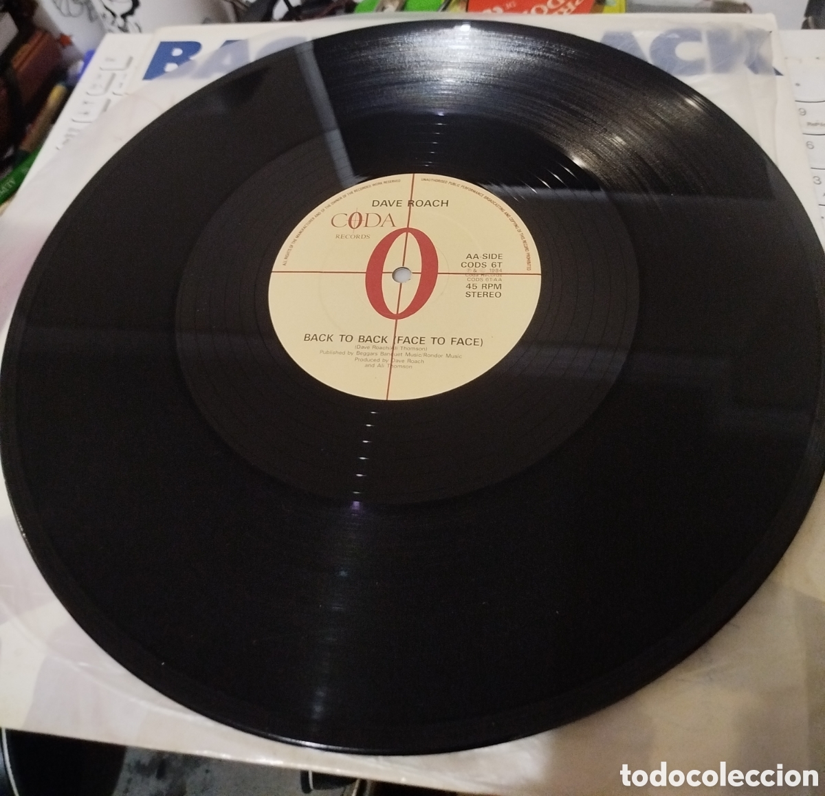 Discos de vinilo: Dave Roach&nbsp;&ndash;&nbsp;Back To Back - Foto 2