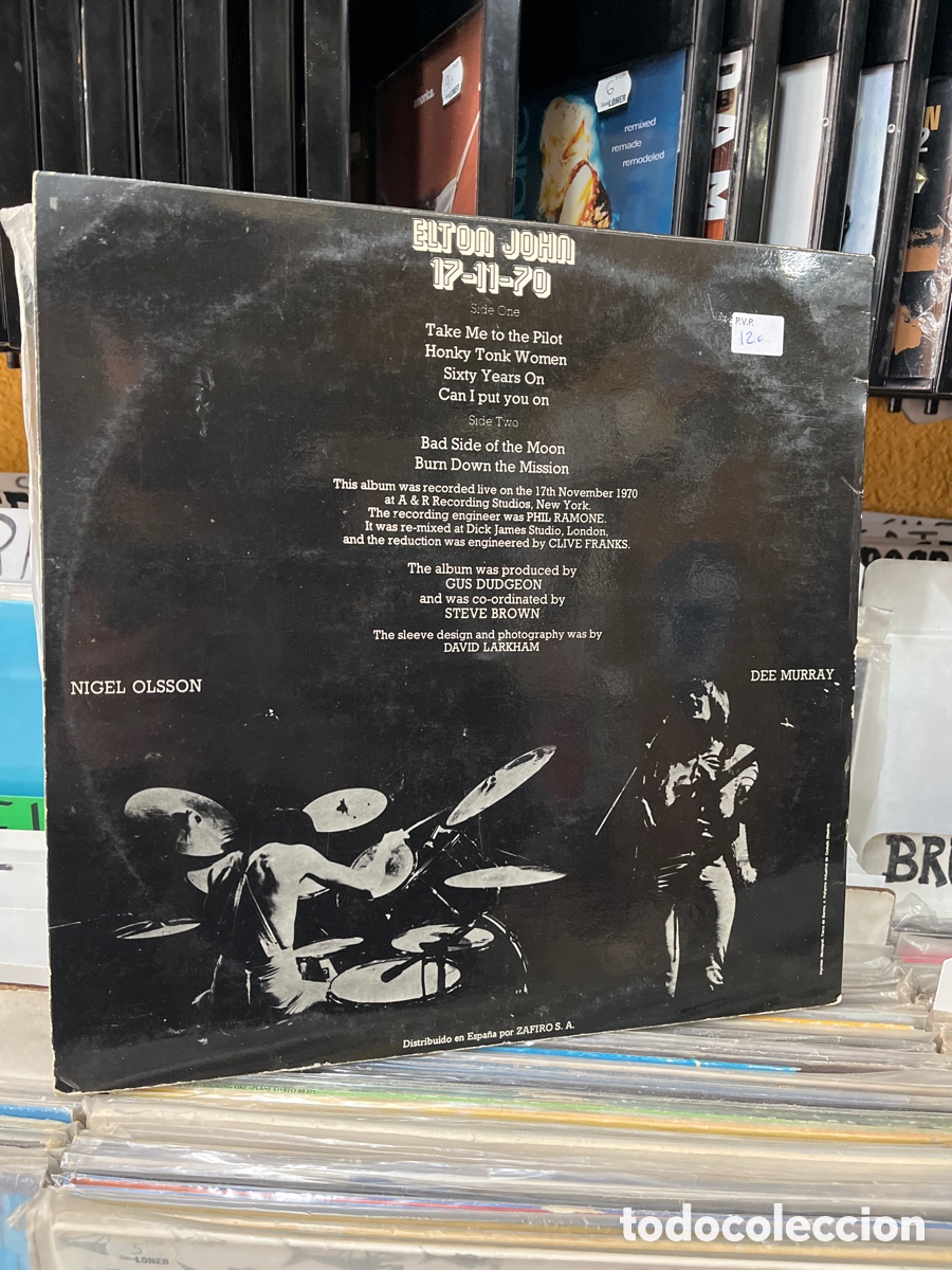 Discos de vinilo: elton john 17 11 70 elton john - Foto 2