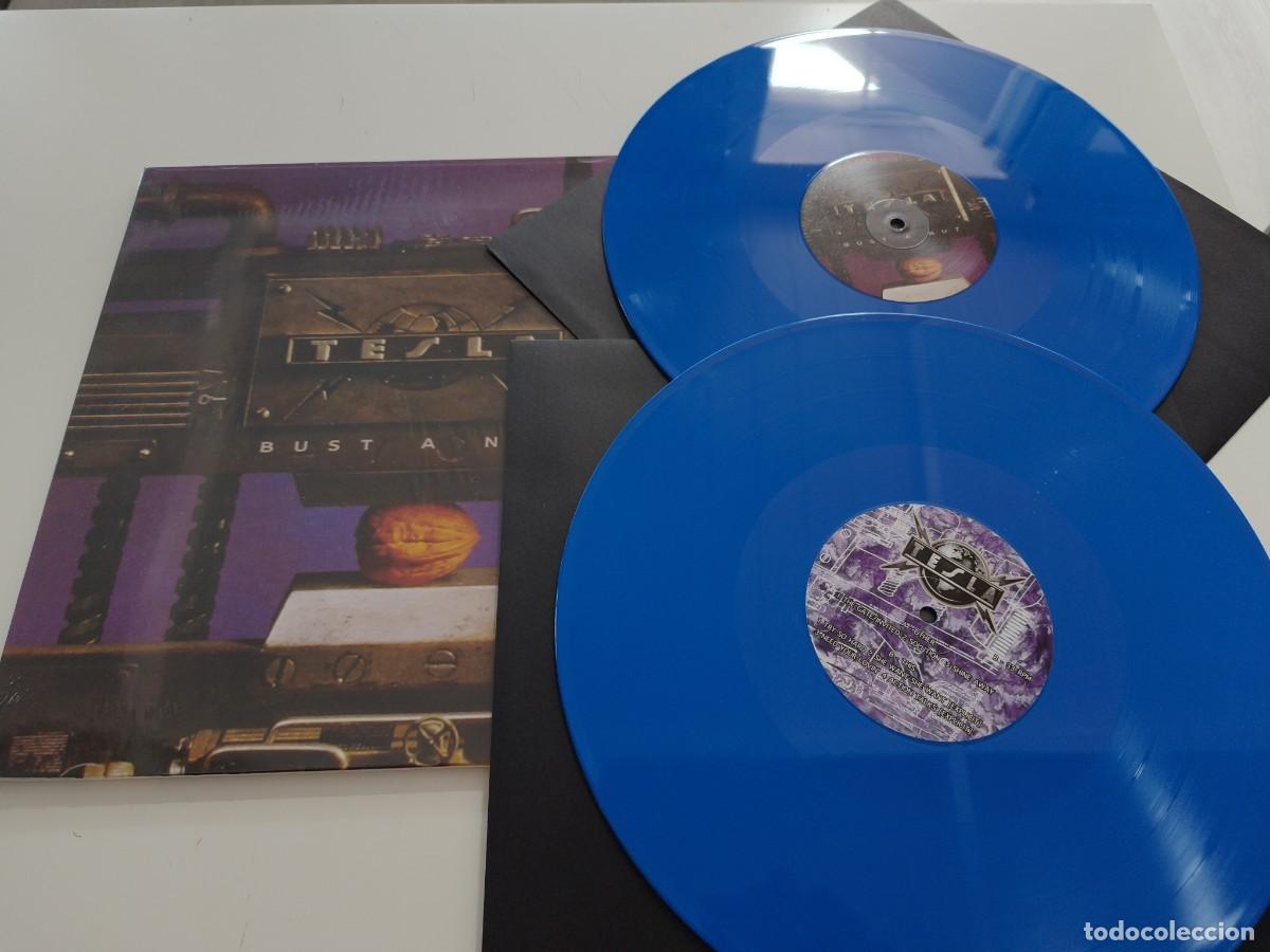 Discos de vinilo: VINILO DE TESLA - BUST A NUT - LEER DESCRIPCI&Oacute;N Y CONDICIONES DE VENTA - Foto 3