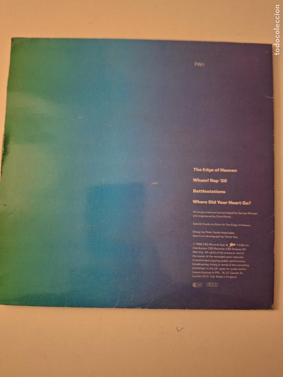 Discos de vinilo: Wham Battlestations single doble - Foto 2