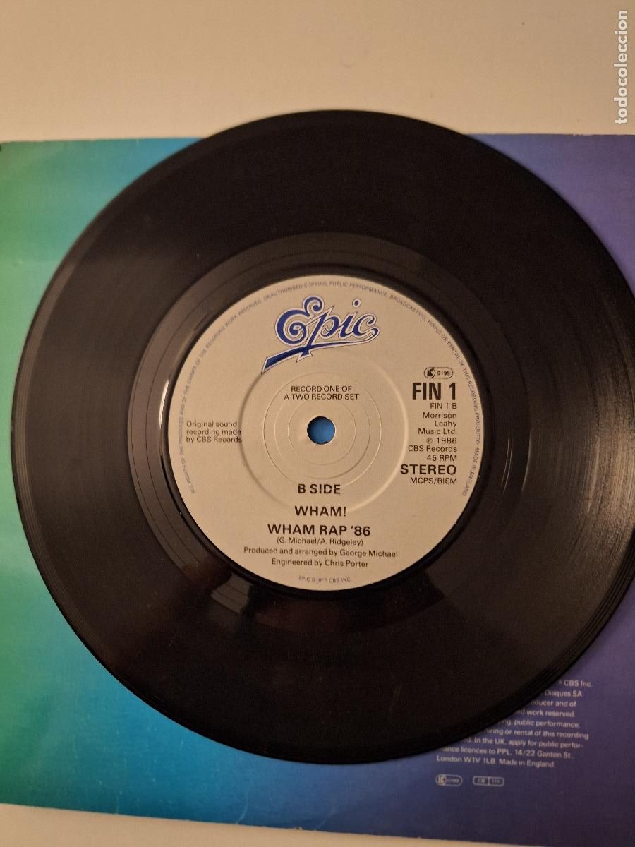 Discos de vinilo: Wham Battlestations single doble - Foto 5