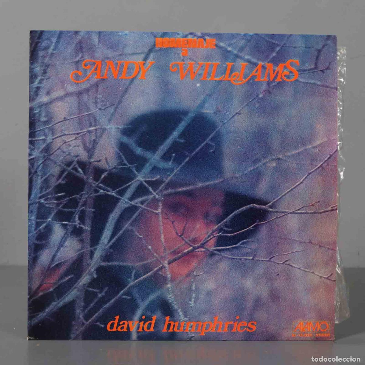 Discos de vinilo: LP. David Humphries &ndash; Homenaje A Andy Williams - Foto 1