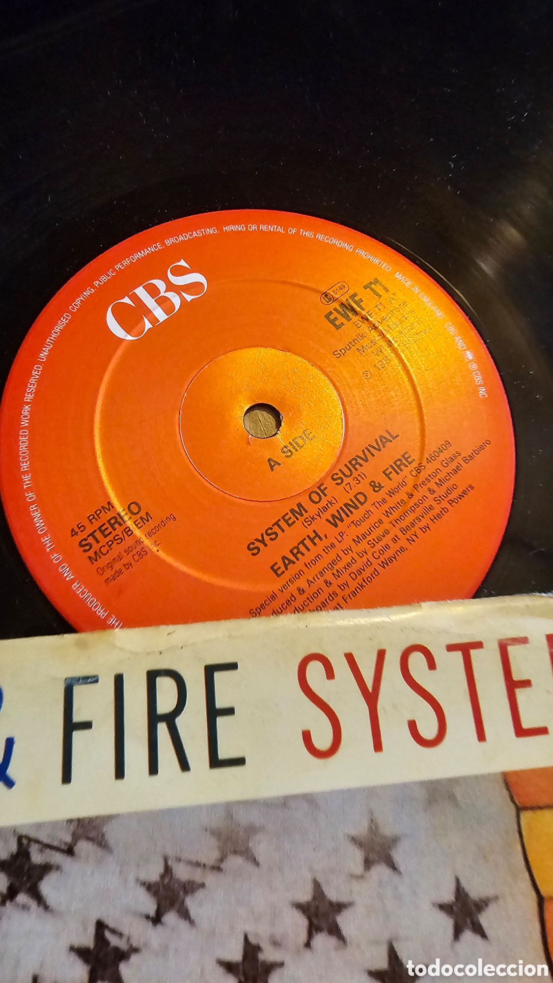 Discos de vinilo: Disco vinilo Earth,wind & fire System of survival - Foto 3