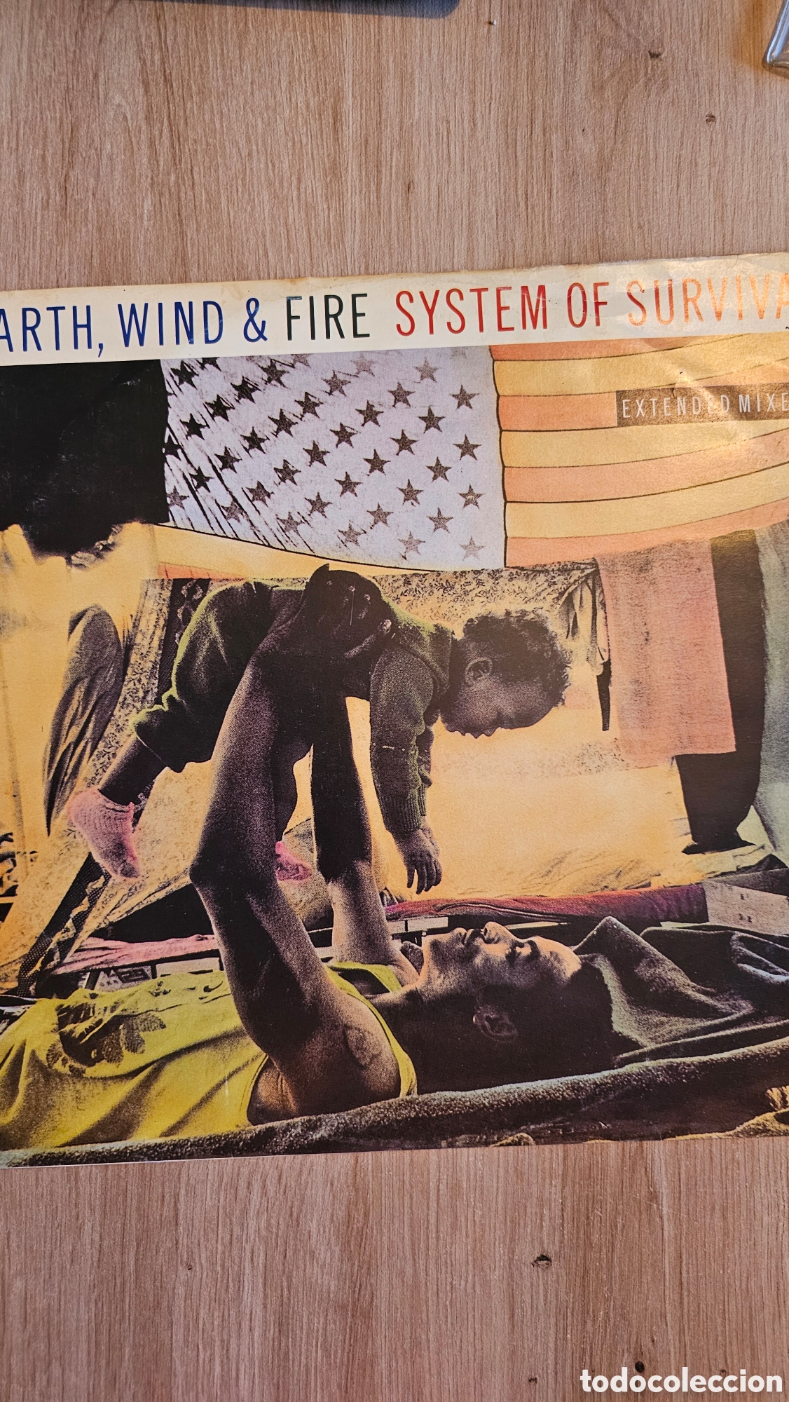 Discos de vinilo: Disco vinilo Earth,wind & fire System of survival - Foto 5