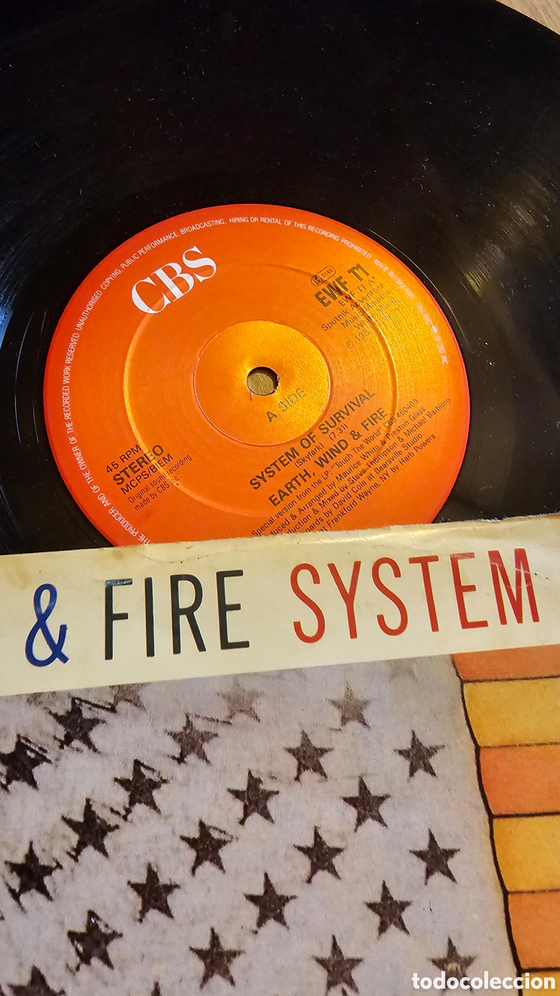 Discos de vinilo: Disco vinilo Earth,wind & fire System of survival - Foto 6