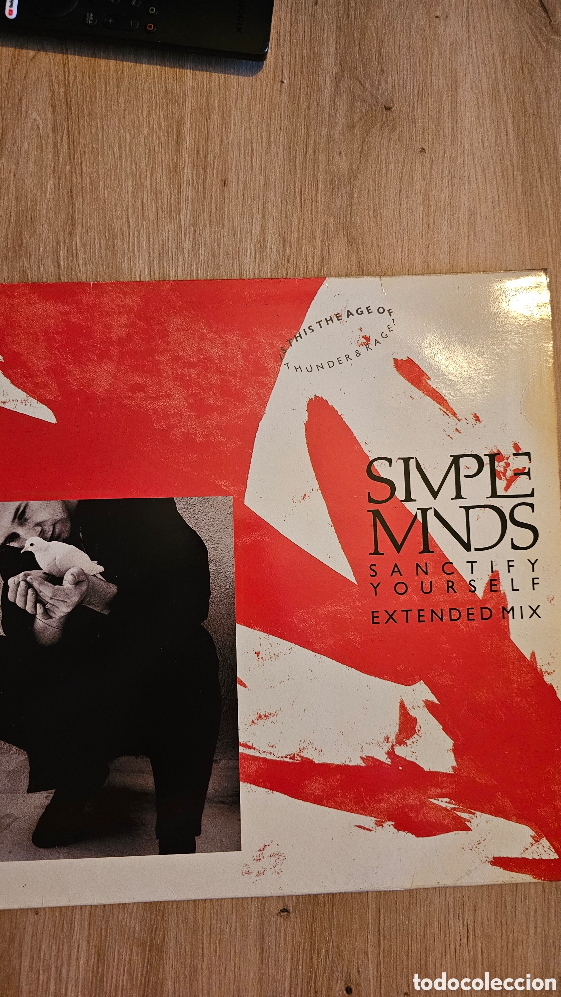 Discos de vinilo: Disco vinilo Simple Minds &rdquo;Sanctify Yourself&rdquo; - Foto 9