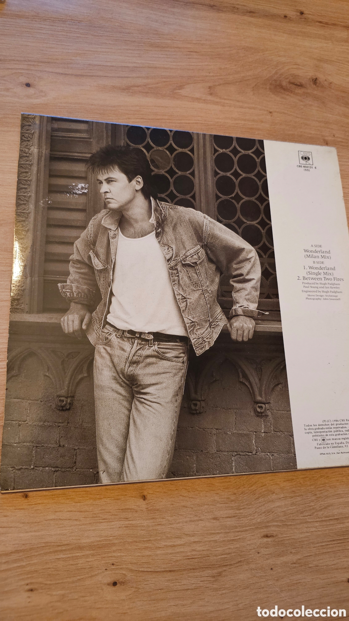 Discos de vinilo: Disco vinilo Paul Young &rdquo;wonderland&rdquo; - Foto 5