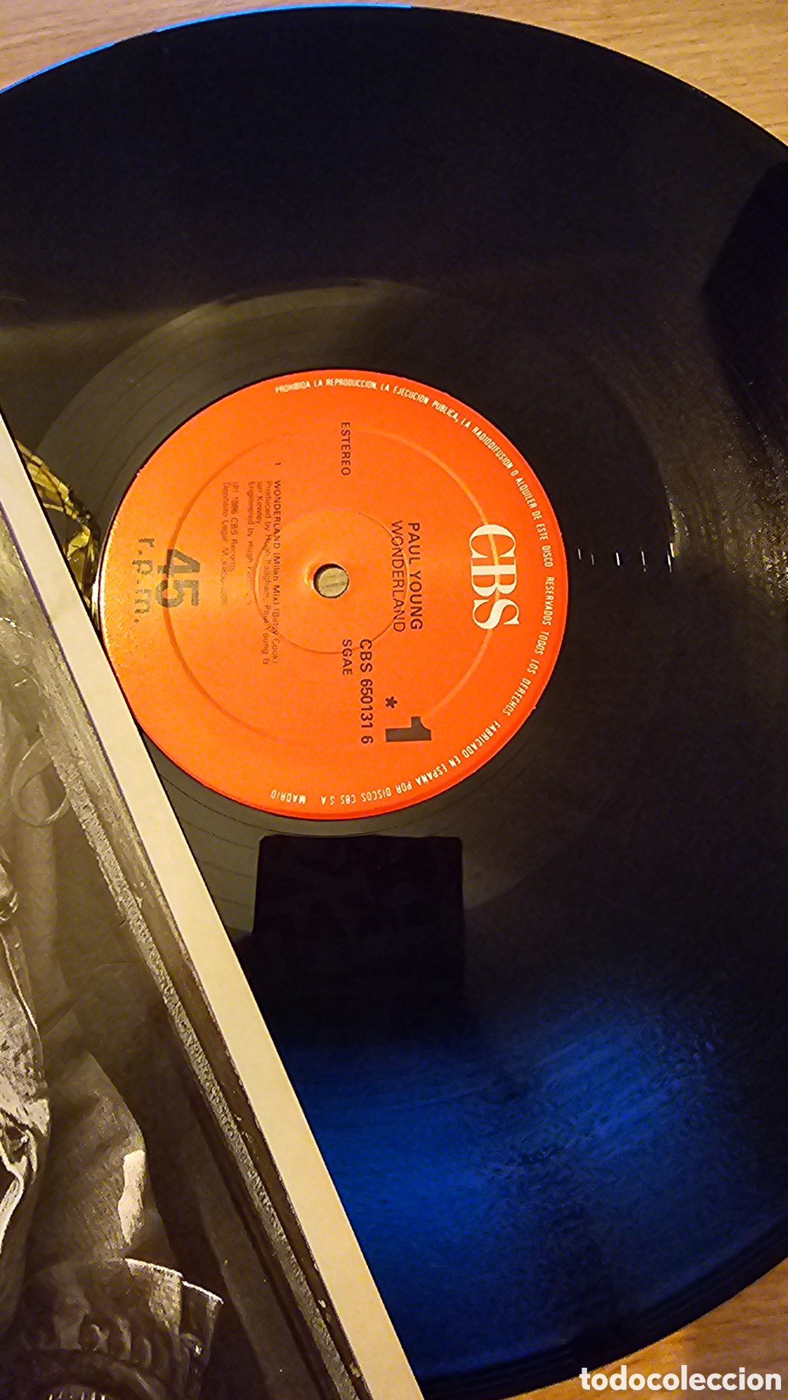 Discos de vinilo: Disco vinilo Paul Young &rdquo;wonderland&rdquo; - Foto 6