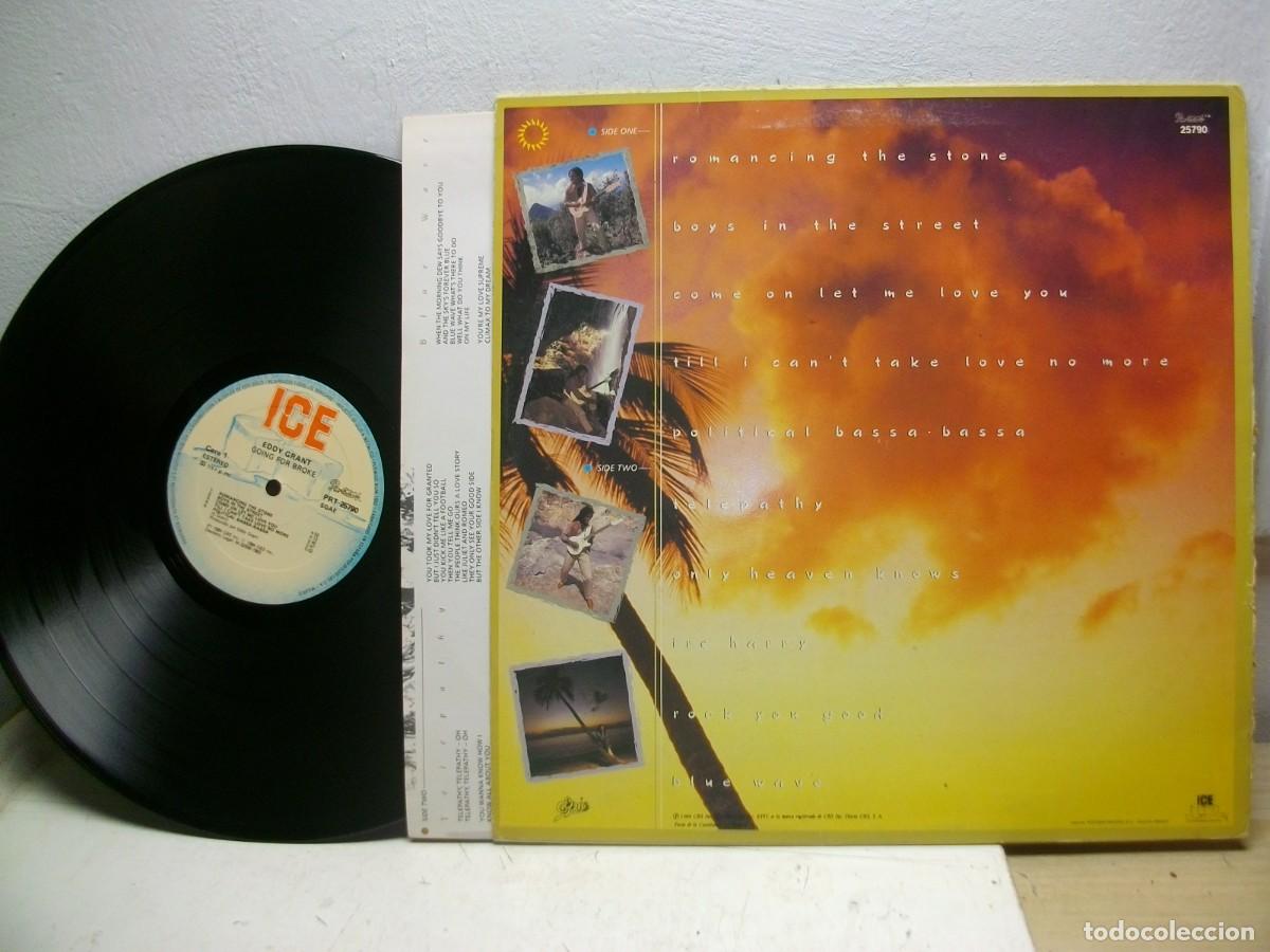 Discos de vinilo: Eddy Grant &ndash; Going For Broke LP 1984 - Foto 2