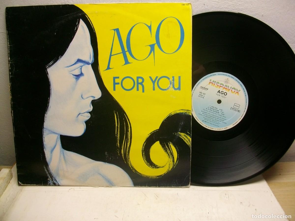 Discos de vinilo: Ago &ndash; For You LP 1983 - Foto 1