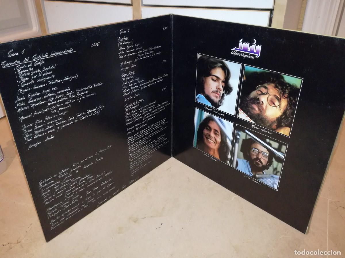 Discos de vinilo: IMAN CALIFATO INDEPENDIENTE-GATEFOLD-ORIGINAL 1978 - Foto 3