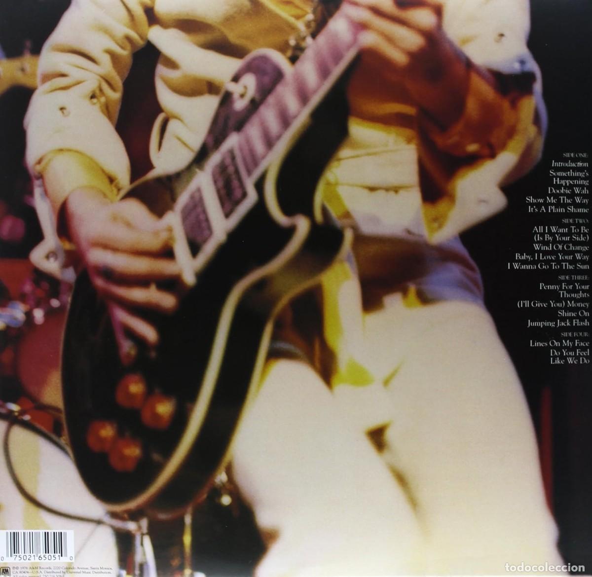 Discos de vinilo: Frampton Comes Alive Live 2 X LP NUEVO PRECINTADO - Foto 2