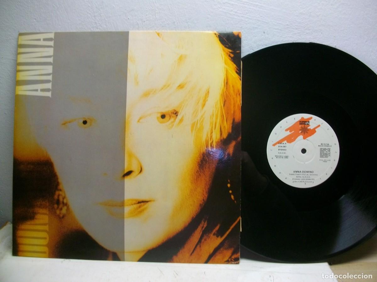 Discos de vinilo: Anna Domino -take that 12&rdquo; MAXI Single LP - Foto 1