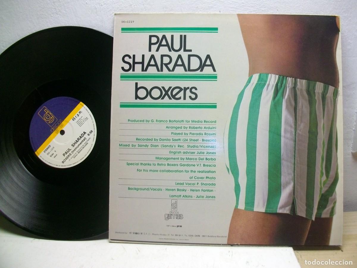 Discos de vinilo: Paul Sharada &ndash; Boxers MAXI 12&rdquo; LP - Foto 2