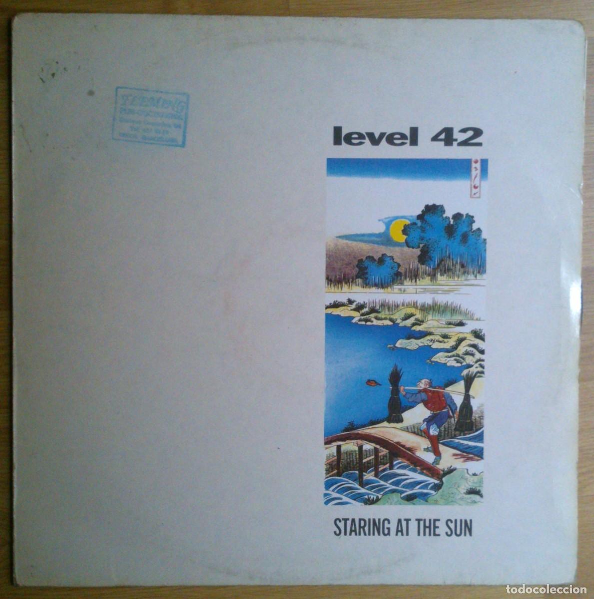Discos de vinilo: LEVEL 42 STARING AT THE SUN - Foto 1
