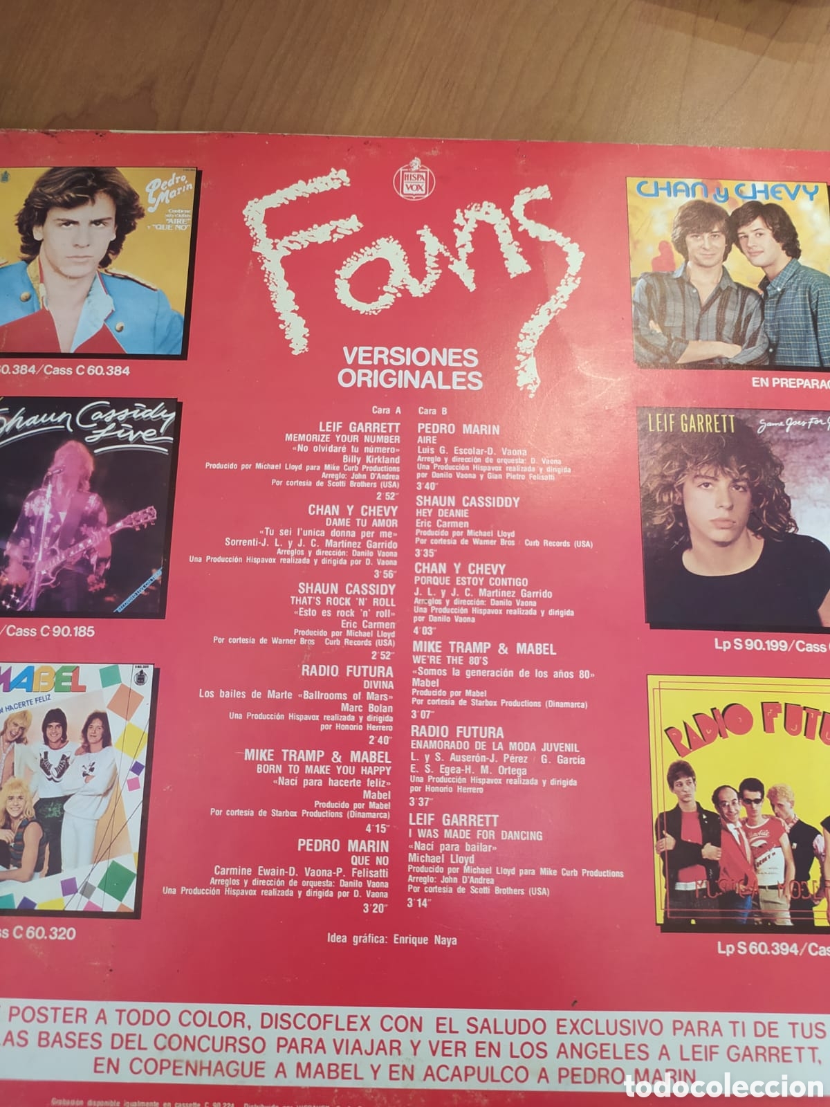 Discos de vinilo: Disco vinilo &rdquo;Fans&rdquo; recopilatorio - Foto 3