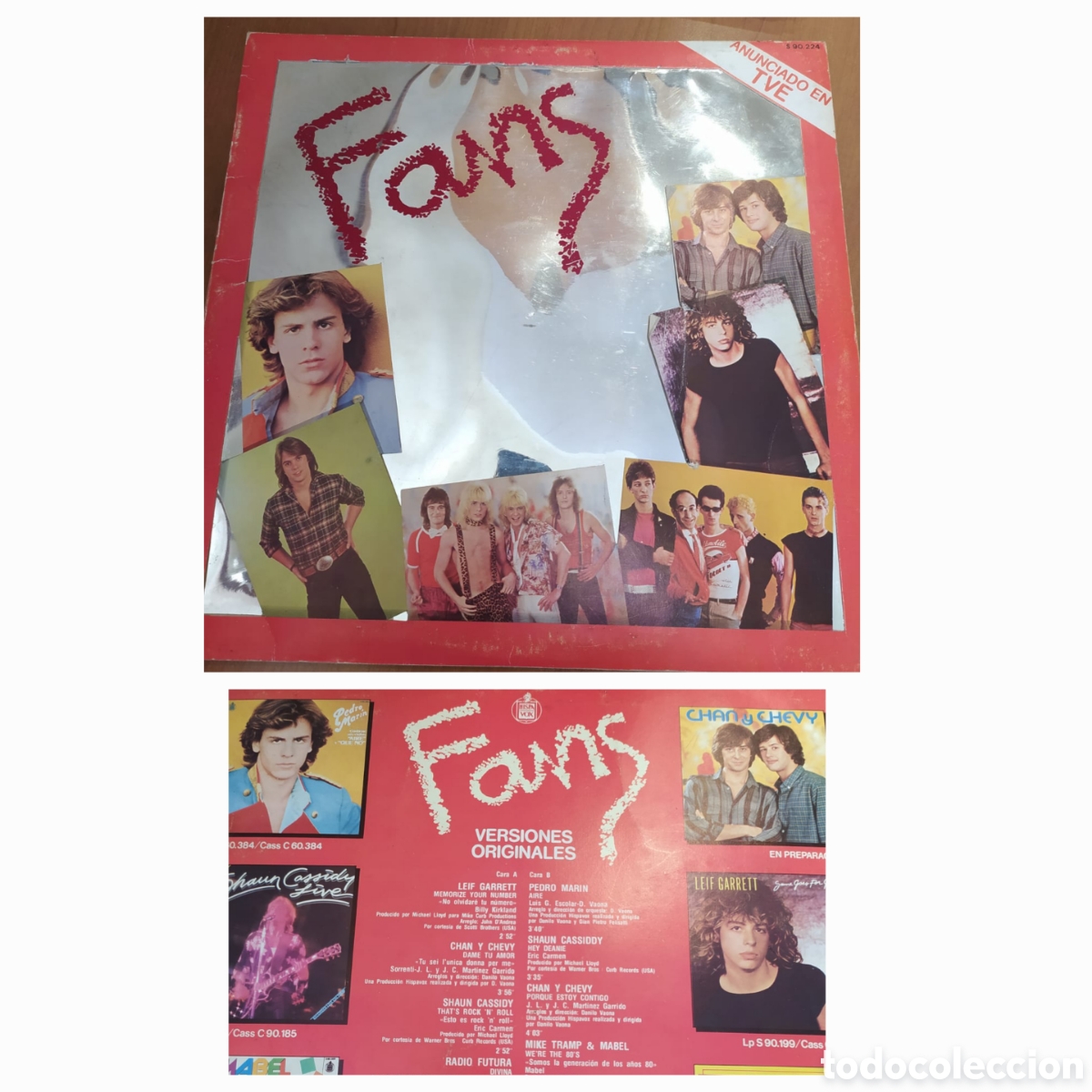 Discos de vinilo: Disco vinilo &rdquo;Fans&rdquo; recopilatorio - Foto 1