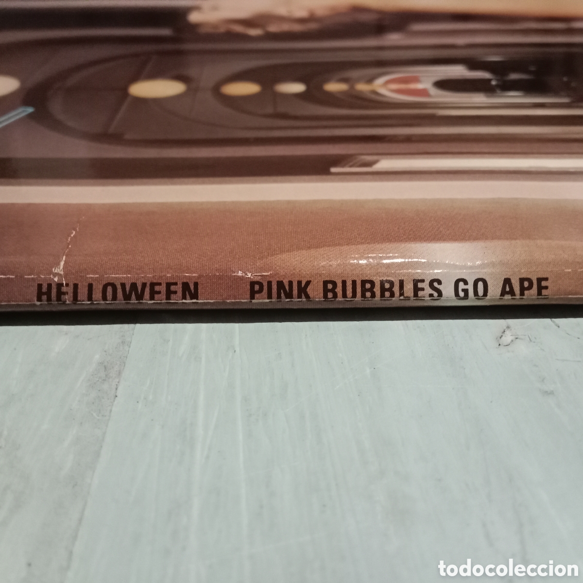 Discos de vinilo: HELLOWEEN - PINK BUBBLES GO APE - LP GATEFOLD - Foto 3
