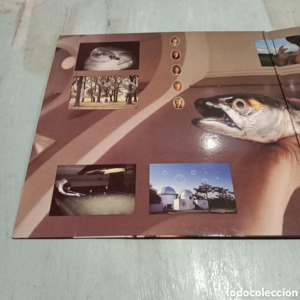 Discos de vinilo: HELLOWEEN - PINK BUBBLES GO APE - LP GATEFOLD - Foto 4