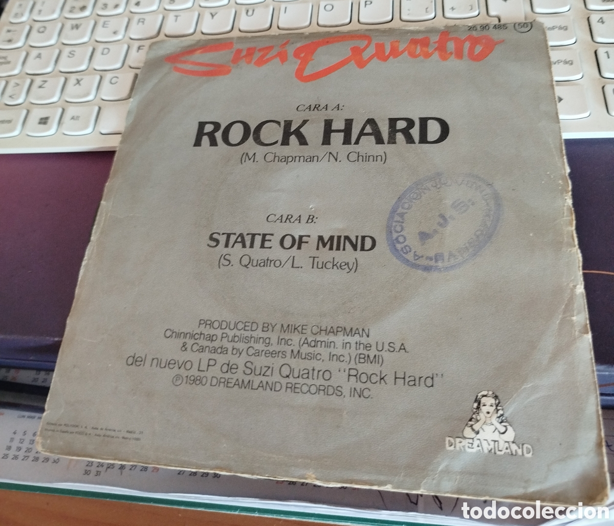 Discos de vinilo: Suzi Quatro - Rock hard. - Foto 2