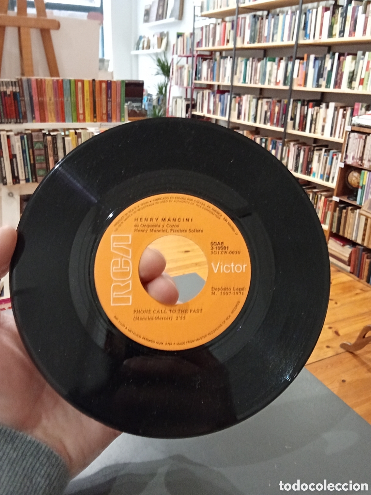 Discos de vinilo: Vinilo Single Mancini - Love Story - Foto 4