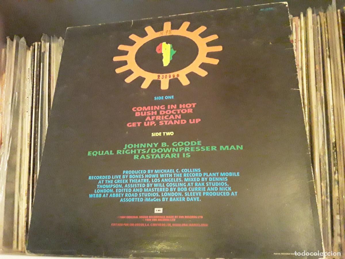 Discos de vinilo: Peter Tosh &lrm;&ndash; Captured Live - lp edic. spain 1984 - Foto 2
