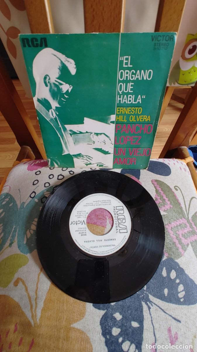 Discos de vinilo: ERNESTO HILL OLVERA-SINGLE PANCHO LOPEZ - Foto 1